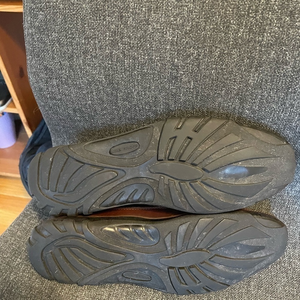 Allen Edmonds Boulder Loafer Black/Brown 9.5 - Picture 5 of 12